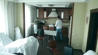 Maid turned into a ghost and fucked on Halloween