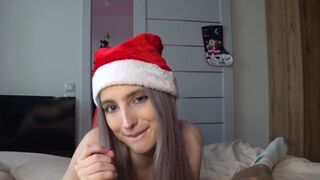 A girl was fucked by her neighbor on Christmas Eve - Anny Walker