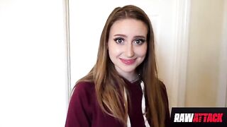 Petite Laney Grey takes on a massive cock in HD