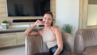 Casting of a young actress turns into a threesome sex