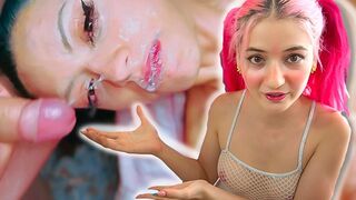 Petite TikTok thot reacts to top Argentinian porn - Emma Fiore