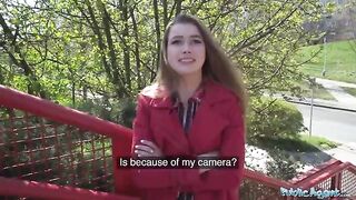 A girl made a blowjob and had sex through the gloryhole for cash
