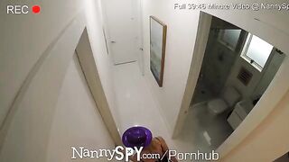 A nanny with a partying nature welcomes the New Year inappropriately