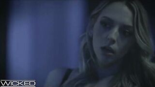 Hot brunette and Jane Wilde in a dark, passionate threesome scene