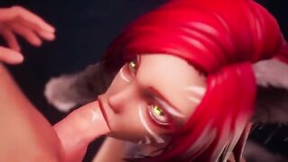 Taron has sex with Captain in a steamy anime-themed encounter